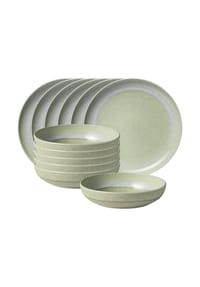 like. by Villeroy & Boch Tafelservice Perlemor Alga 12er Set grün - PERLEMOR - grün