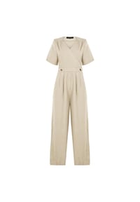 freshlions - Jumpsuit Kira im klassischen Design - beige