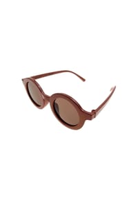maximo® - MINI-Sonnenbrille rund 3-6 J., Filterkat. 3, UV 400, polarized, BPA free - rose tan