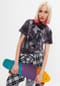 CAT by manii'ta lacitta Graues T-Shirt Rockerkatze Bild 12