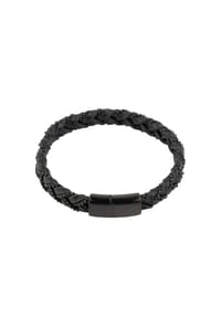 zeeme STAINLESS STEEL - Armband Edelstahl - schwarz