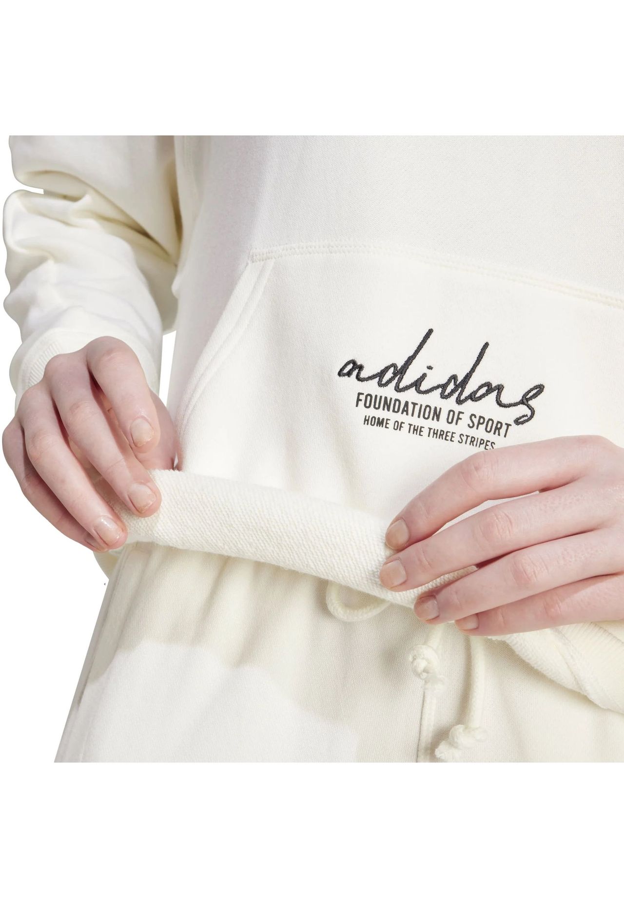 adidas Brand Love Hoodie, Tunnelzug, Baumwolle, für Damen | GALERIA
