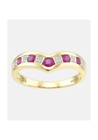 Diamant L'eternel - Ring, mit Diamant, 375 Gelbgold - gold