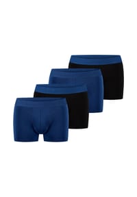 bruno banani - Retro Short / Pant 4er Pack Flowing - Cranberry