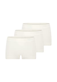 SCHIESSER - Short Slip 3er Pack Unique Cotton - Off-white