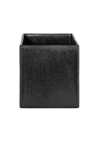 ASA - Übertopf Black Iron, Blumentopf - Schwarz Matt