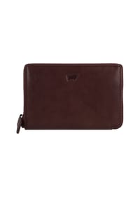 BRAUN BÜFFEL AREZZO - Kartenetui "9CS", Reißverschluss, RFID-Schutz, Leder, für Herren - 010 SCHWARZ