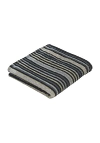 EGERIA® Handtuch - KOMBI STRIPES - 088 ANTHRACITE