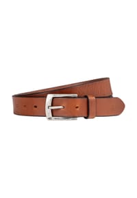 camel active - Gürtel, Leder, Dornschließe, für Herren - 09 BLACK