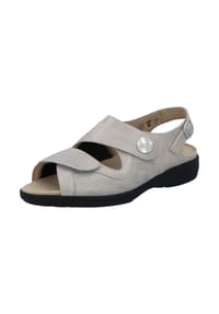solidus - Komfort Sandalen für Damen - grau