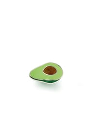 DONKEY - Schmuckspange Pintastic Tasty Avocado Pin, 1 cm - mehrfarbig