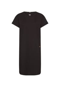 camel active - Kleid aus reiner Baumwolle - Kaviar