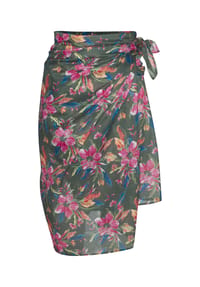 LASCANA - Pareo Malia, vielseitig, für Damen - 5817/ OLIVE PRINT