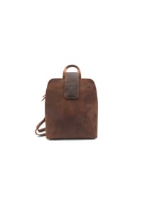 WILD LIFE - Rucksack Hunterleder, für Damen - braun