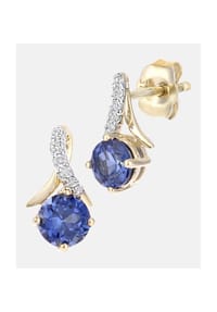 Diamant L'eternel - Ohrstecker, mit Diamant, 375 Gelbgold - gold