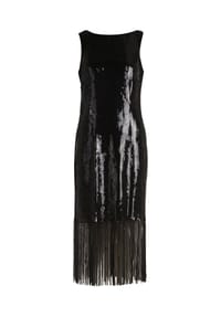 Vera Mont - Abendkleid mit U-Boot-Ausschnitt - Schwarz