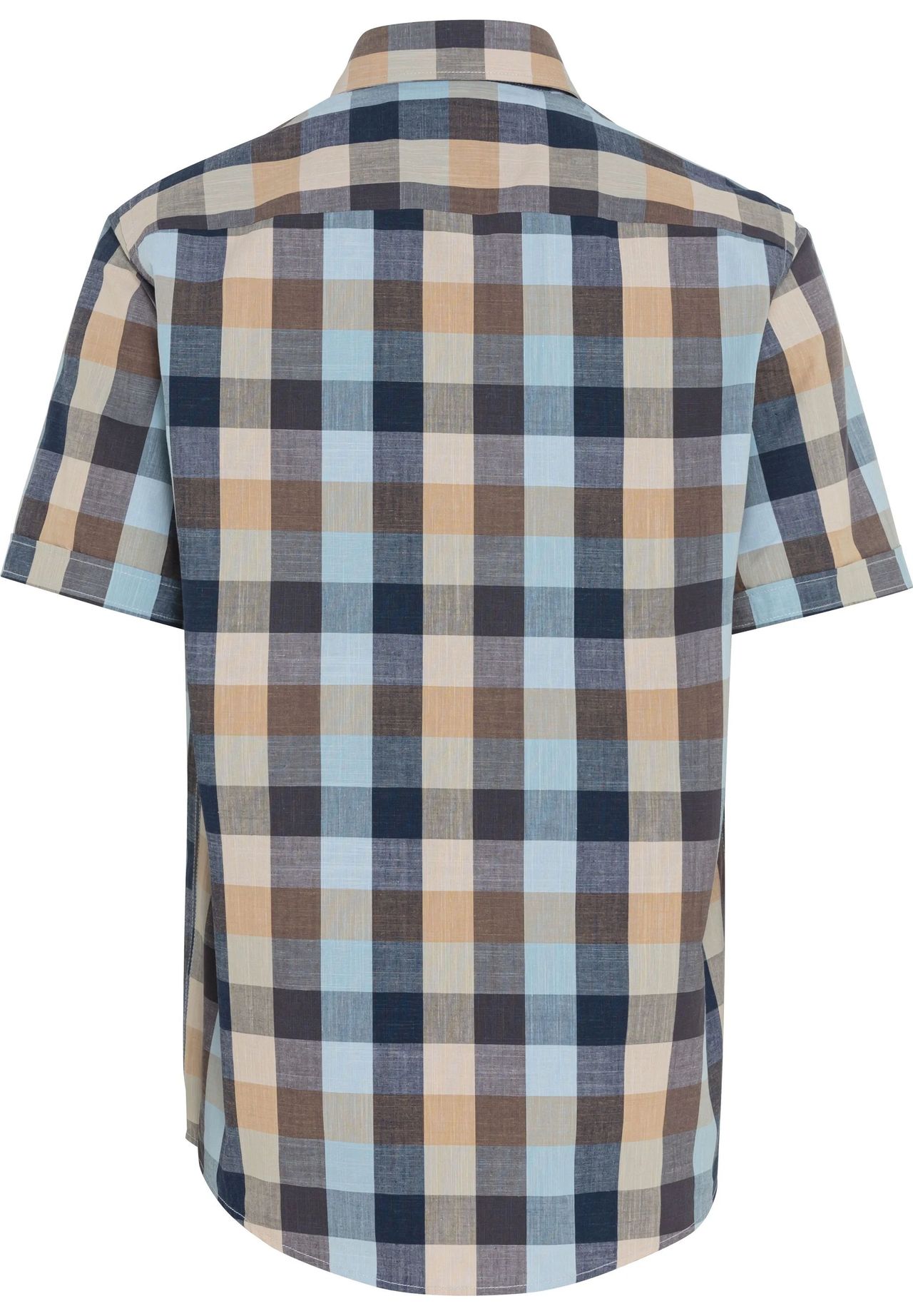 CASAMODA Freizeithemd, Comfort Fit, Halbarm, Button-down-Kragen 