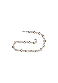 Steuer Modeschmuck - Kette Metall - mehrfarbig