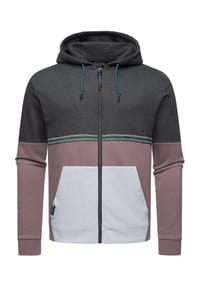 ragwear™ - Kapuzensweatjacke Blocky - Black