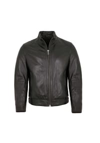 MILESTONE® - Milestone - Herren Lederjacke Lammnappa schwarz - schwarz