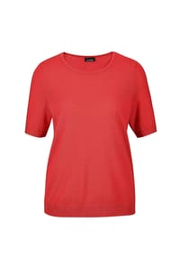 GOLDNER - Kurzgröße:  Strickpullover - gelb