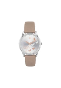 TOM TAILOR WOMEN - Quarzuhr für Damen, Alloy/Edelstahl | Schmetterling - Silber
