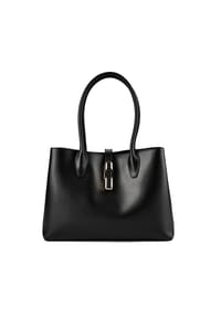 FURLA Goccia - Goccia Shopper Tasche M Leder 33 cm - ink blue