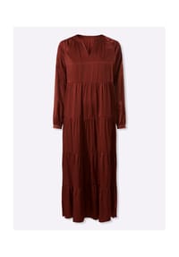 heine - Kleid - rotbraun