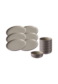 Ritzenhoff & Breker Frühstücksset Jasper 12er Set - JASPER - grau