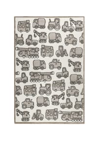 ESPRIT - Kinderteppich Vehicles - Baufahrzeuge Allover-Motiv - 