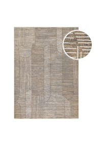ESPRIT - Teppich Raymond - waschbar - beige grau