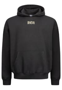BENLEE™ - Herren Kapuzensweatshirt Oversize LEMARR - Black/Yellow