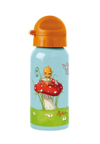 sigikid® Edelstahl Trinkflasche Die kleine Spinne Widerlich, 400ml ,  für Kinder - DIE KLEINE SPINNE WIDERLICH - blau
