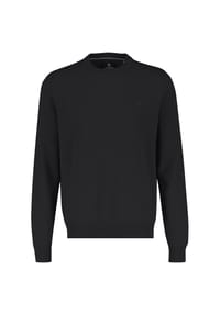 LERROS - Strickpullover in weicher Schurwollqualität mit Kaschmiranteil - BLACK