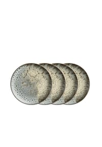 MÄSER Dessertteller-Set, Steinzeug Carellia - Carellia - blau