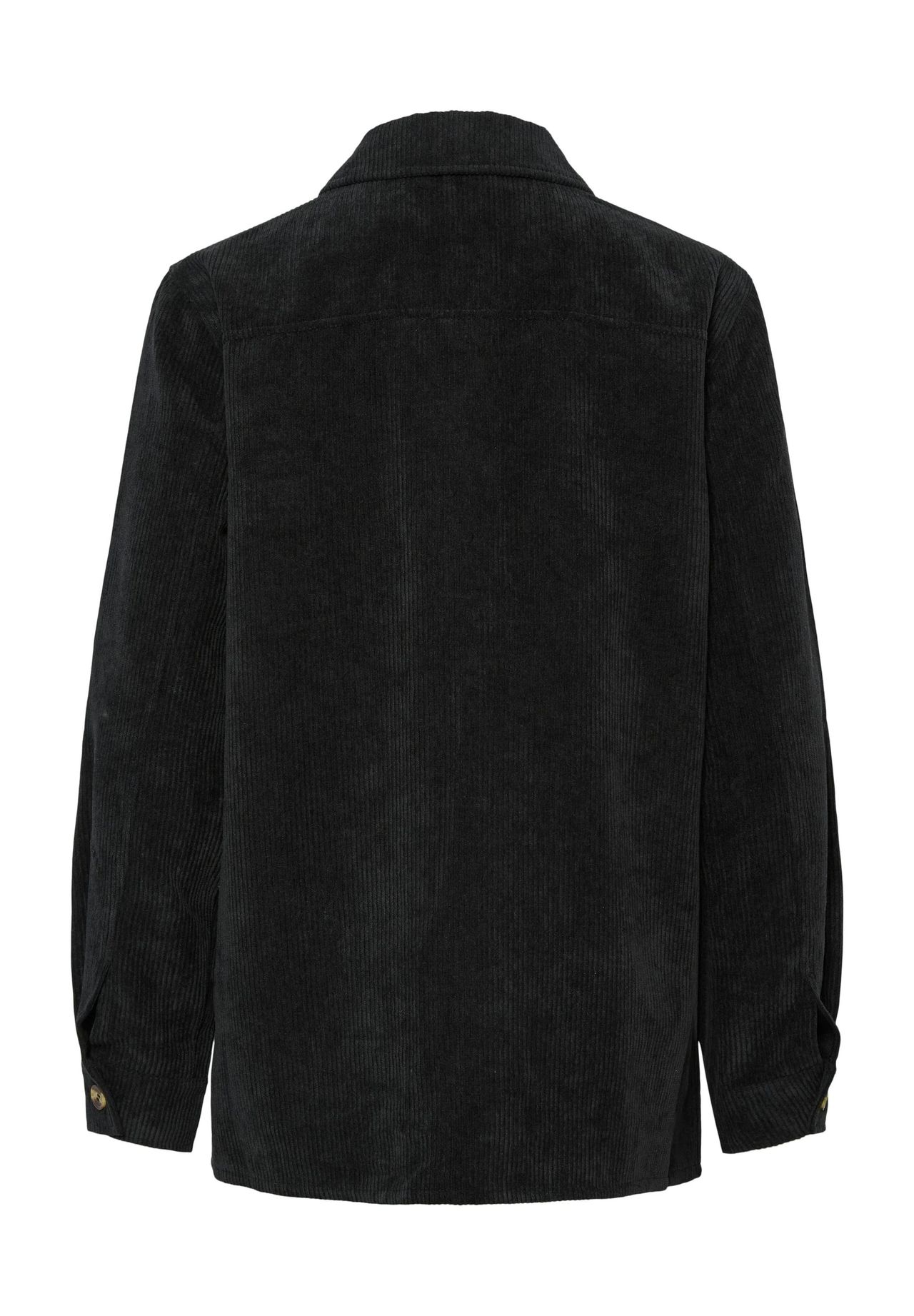 Pieces Overshirt "Effi", Blusenkragen, FüR Damen, Schwarz, Xs