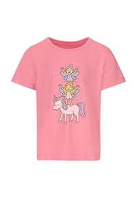 ZIGZAG - T-Shirt Viki mit niedlichem Print - 4391 Begonia Pink