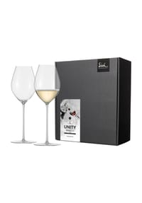 Eisch - Champagnergläser Unity Sensis plus, 2er Set, mit Moussierpunkt, 400 ml - transparent