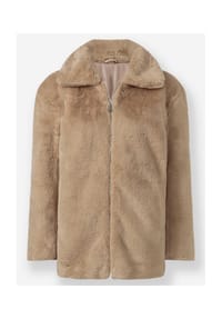 Witt - Fellimitat-Jacke - beige