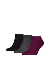Calvin Klein - Sneakersocken, 3er-Pack, für Herren - 001 BLACK