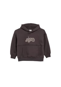 s.Oliver - Hoodie, Kängurutasche, für Kinder - 89D0 BROWN