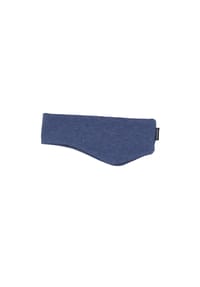 maximo® - GOTS KIDS-Stirnband,  ausgenäht, Jersey einfarbig - bluemeliert