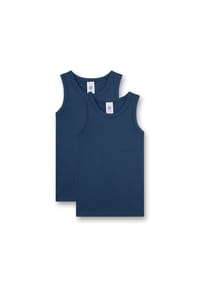 Sanetta - Unterhemd, Doppelpack, für Kinder - 5344 TRUE BLUE
