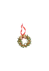 Villeroy & Boch Metallhänger Xmas Kranz Winter Collage Accessoires - Winter Collage - bunt