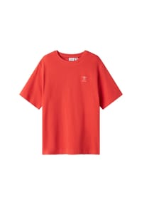 name it® - T-Shirt FAMT Kurzarmshirt - rot