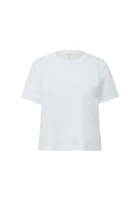 s.Oliver - T-Shirt, Baumwolle, für Damen - 0100  WHITE