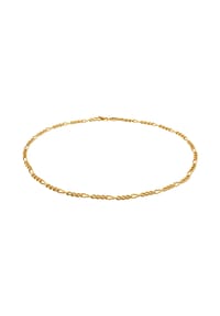 elli. PREMIUM Halskette Choker Figarokette Basic Blogger Trend 925 Silber Bild 1