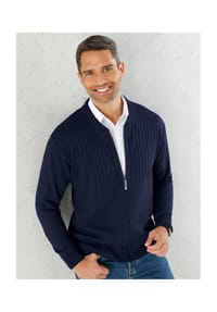 Sieh an! - Strickjacke - marine