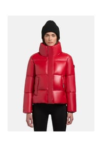 khujo™ - Steppjacke Rinja Shiny-YM - Black