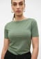 VERO MODA® T-Shirt, Slim-Fit, U-Boot-Ausschnitt, für Damen Bild 5